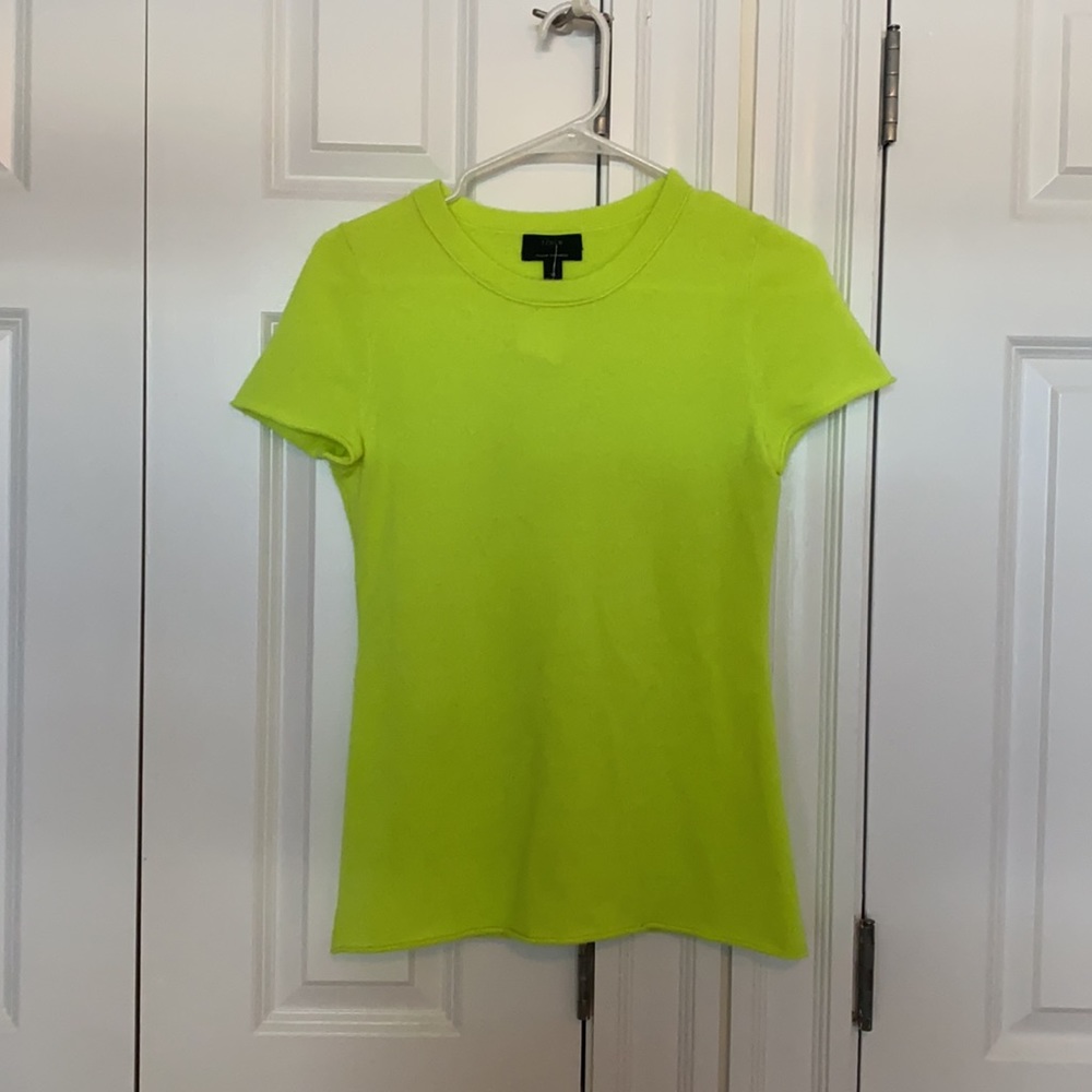 J Crew Relaxed 100% cashmere T-shirt